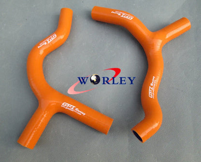 Silicone Radiator Hose for KTM 85SX 2013-2015 - Orange