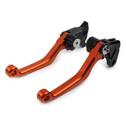 CNC Orange Disc Brake Clutch Levers for Yamaha TTR125L/LE/LW (2000-2020)