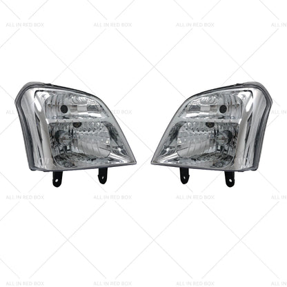 LH & RH Headlight Front Lamp for Holden Rodeo RA (2003-2007)