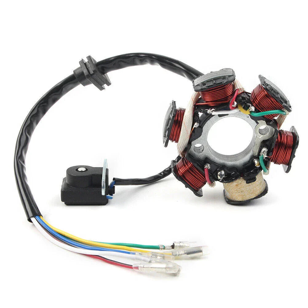 6 Coil Stator Magneto for Sunl 50 110 125 150cc Scooter Moped