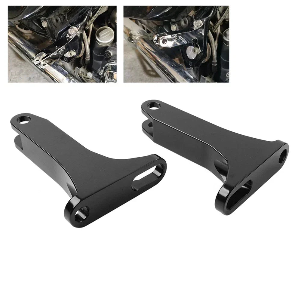 Extended Passenger Foot Peg Kit for Harley Touring Road Street Glide (1993-2023)