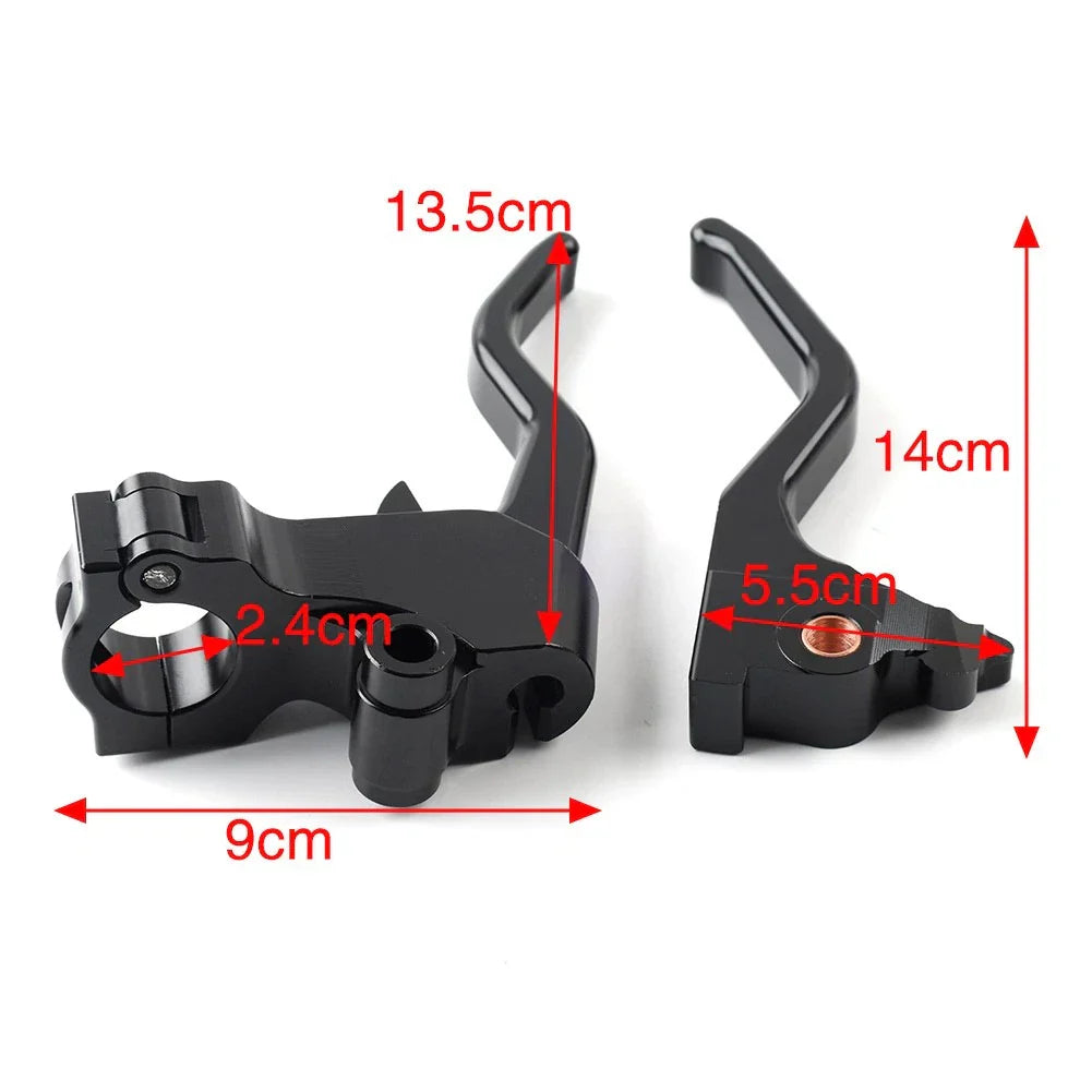 5.3" Brake Clutch Levers for Harley Sportster XL883 XL1200 X48 (14-23)