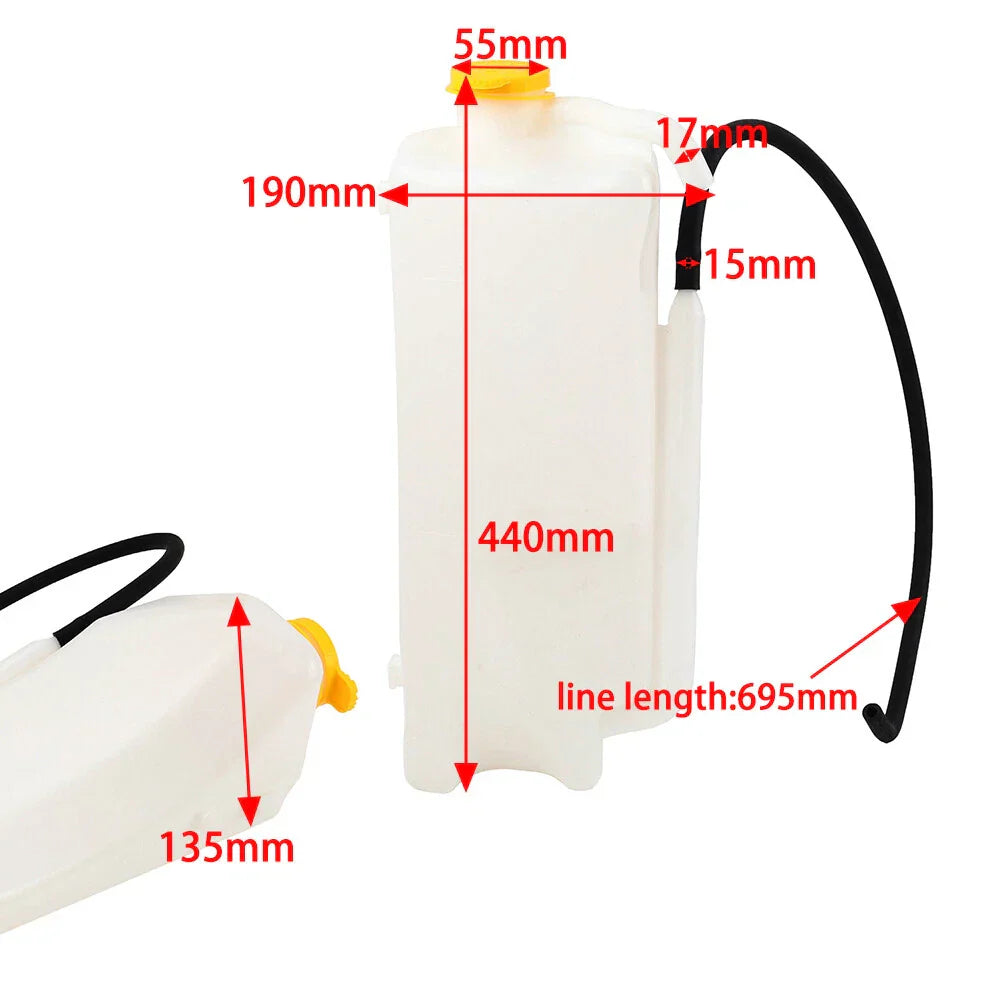 Coolant Reservoir Tank for Jeep Wrangler JK JKU 3.8L V6 (2007-2011)