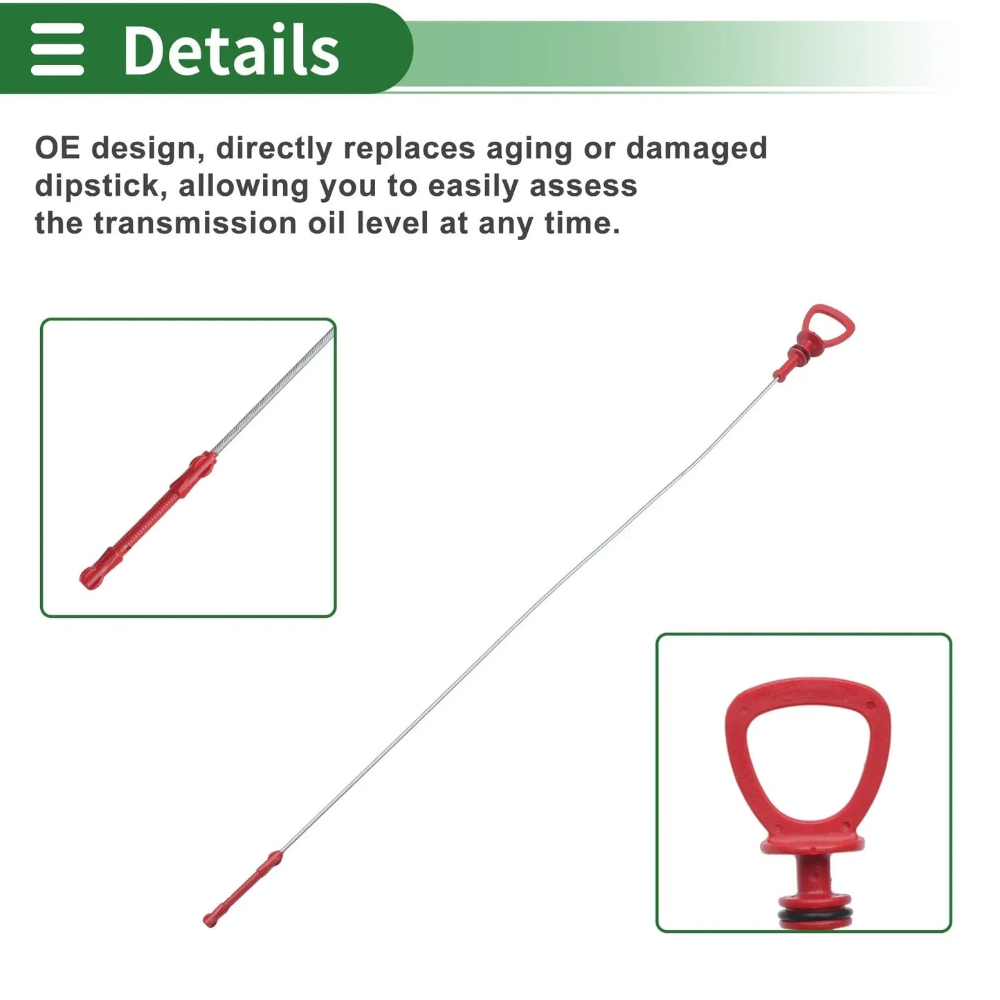 Oil Level Dipstick for Mercedes-Benz ML350 V6 GAS SOHC (2005)