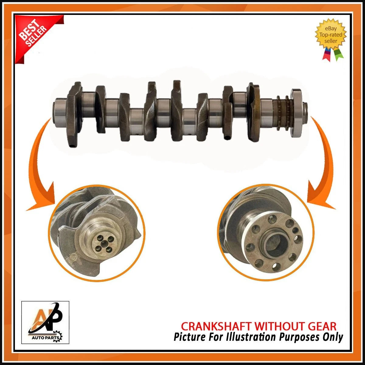Crankshaft Repair Kit for BMW N47 2.0D Mini Countryman (2010–2016)