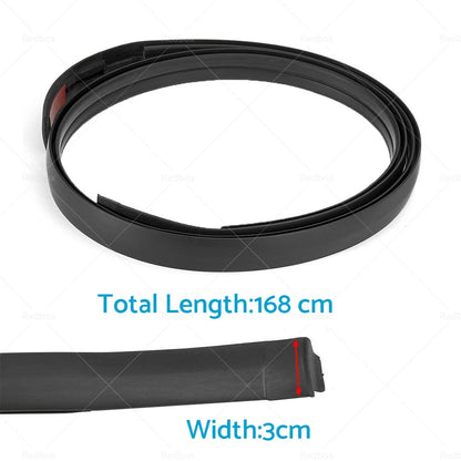 LH & RH Dual Cab Roof Moulding Rubber Strip for Toyota Hilux (2005-2015)