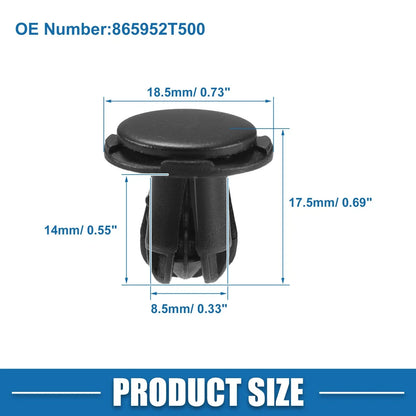 10 x Push-Type Retainer Clips for Hyundai Accent (2010-2017)