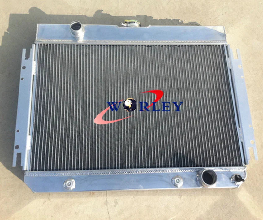 Aluminum Radiator +12" Fan for Chevy Impala, El Camino 1963-1968