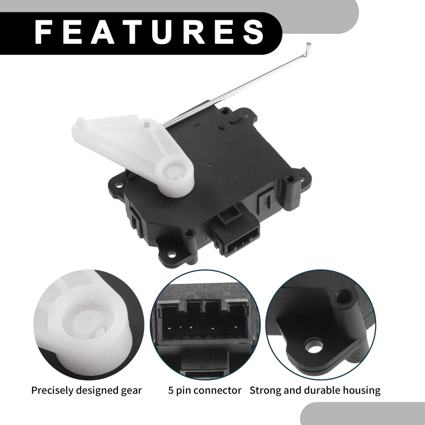 2 x No.79160S0XA01 HVAC Heater Blend Door Actuator for Honda Odyssey (2002-2004)