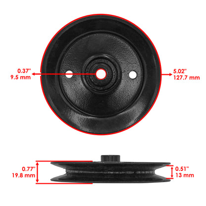 Deck Pulley Replacement for Ariens Apex 48 (2000–2000)
