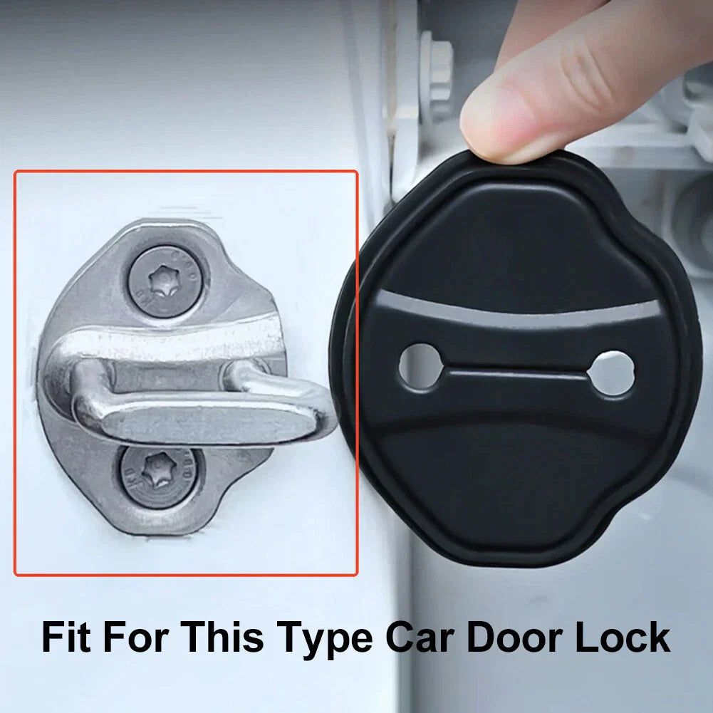 Car Door Lock Protective Cover for BMW X1 U11 U12 i3 i4 i5 2 3 7 Series (2016-2023)