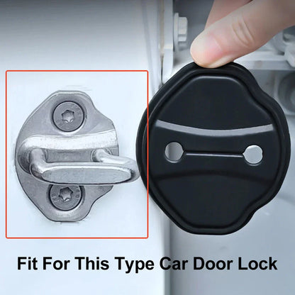 Car Door Lock Protective Cover for BMW X1 U11 U12 i3 i4 i5 2 3 7 Series (2016-2023)