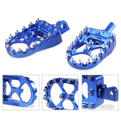 CNC Wide MX Style Foot Pegs for Harley Sportster, Softail
