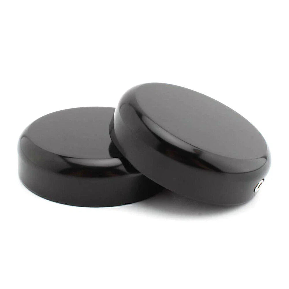 Gloss Black CNC Upper Fork Caps for HARLEY SOFTAIL STREET BOB (2018-2020)