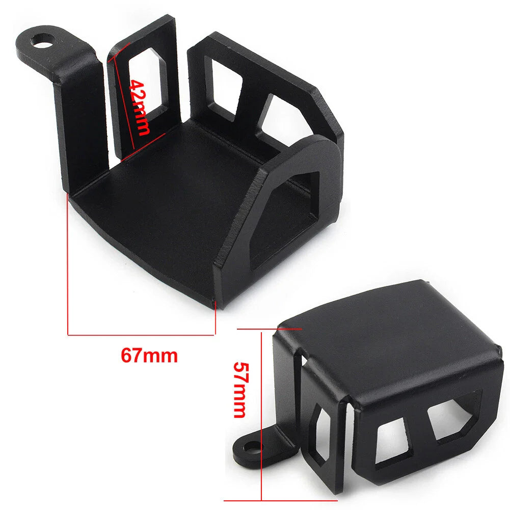 Rear Brake Fluid Reservoir Cover for Honda CRF1000L (2016-2017) Black