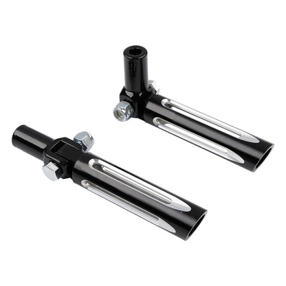 Passenger Footpegs Footrests for Harley Softail Fat Boy FLSTF (2000-2006)