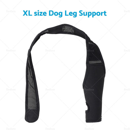 Dog Knee Support Brace Hock Protector Compression Wrap for Rear Leg S/M/L/XL
