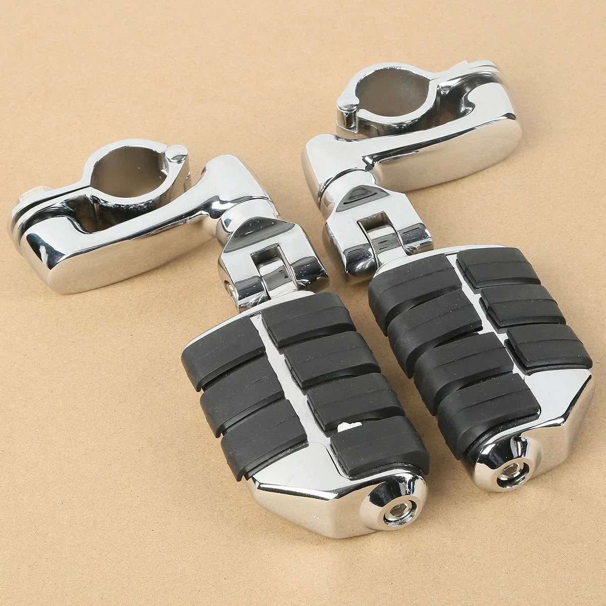 32mm Chrome Adjustable Highway Engine Guards for Harley