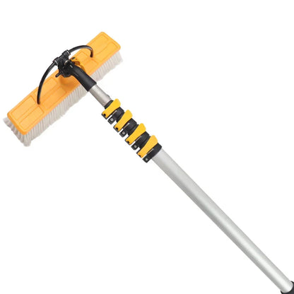6M Telescopic Window Cleaning Pole with Brush for Car Cleaning