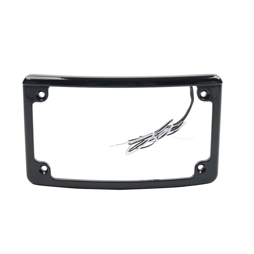 Rear License Frame Bracket w/Light for Harley Touring Glide
