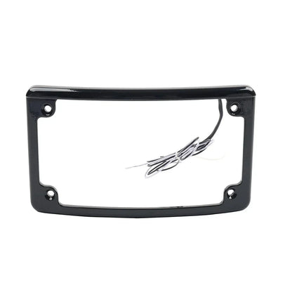 Rear License Frame Bracket w/Light for Harley Touring Glide