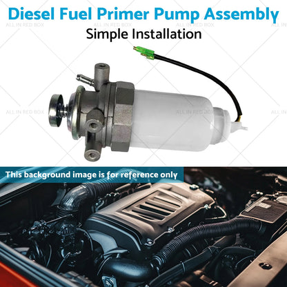 Diesel Fuel Primer Pump Assembly for Isuzu Rodeo TFR55 TFS55 (1992-2002)