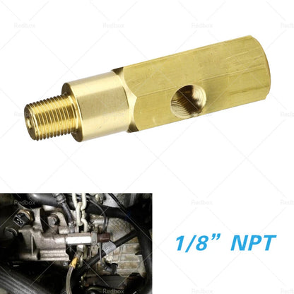 1/8" NPT Oil Pressure Gauge Adapter Male/Female for Car