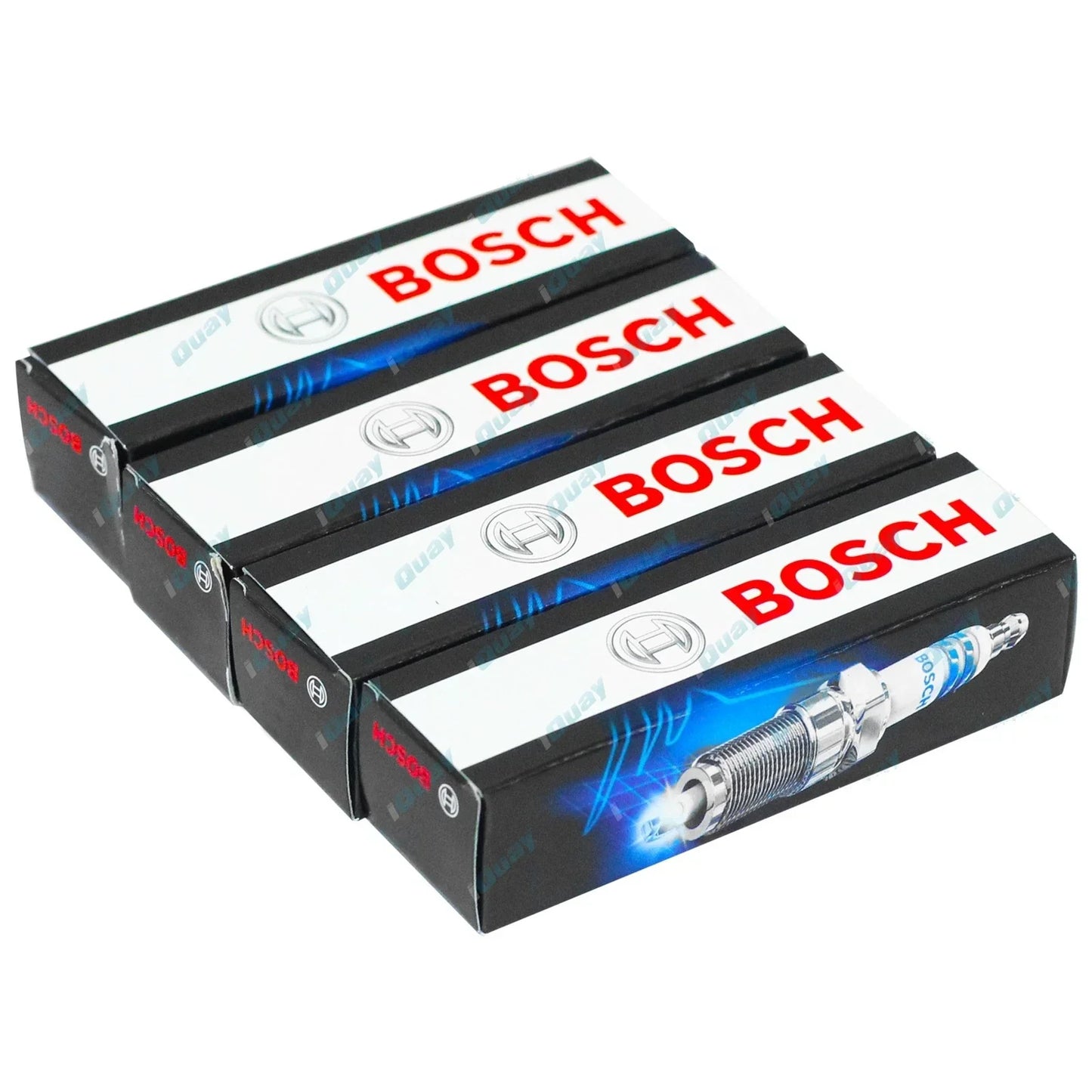 4 x Bosch Spark Plugs Set for Nissan Pulsar N14 2.0L 4cyl SR20DE 1991~1995