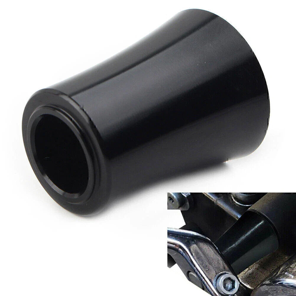 Black Heel Shift Shifter Eliminator Lever for Harley Tour, Tri Glide, Road King