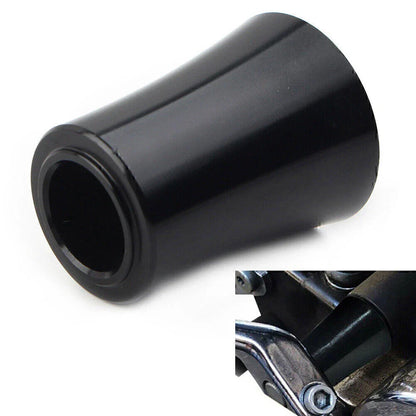 Black Heel Shift Shifter Eliminator Lever for Harley Tour, Tri Glide, Road King