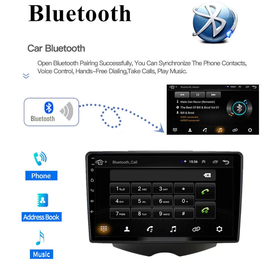 9" Android 11.0 Stereo Radio GPS Player for Hyundai Veloster (2011-2017)