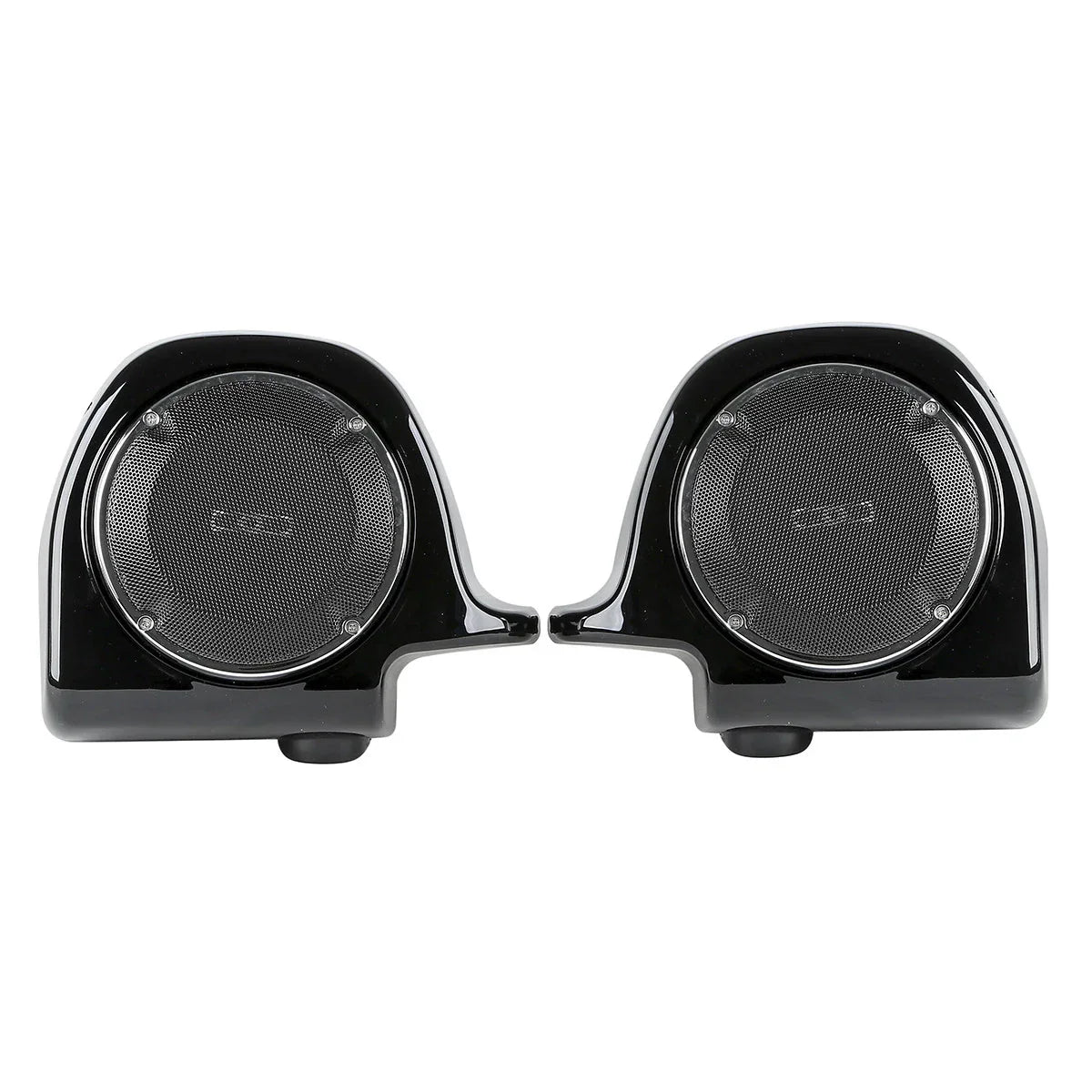 Lower Fairings 6.5'' Speakers Grills Box Pods for Harley Touring (1988-2013)