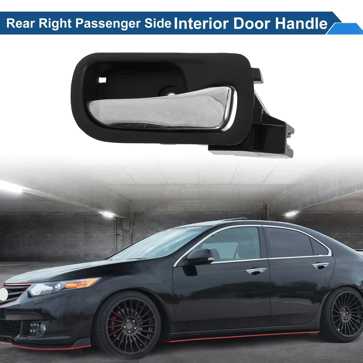 Rear Right Passenger Side Interior Door Handle for Honda Accord (2003-2007)