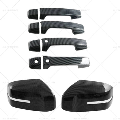 Side Door Mirror & Handle Covers for Mitsubishi Triton L200 (2023-2025)