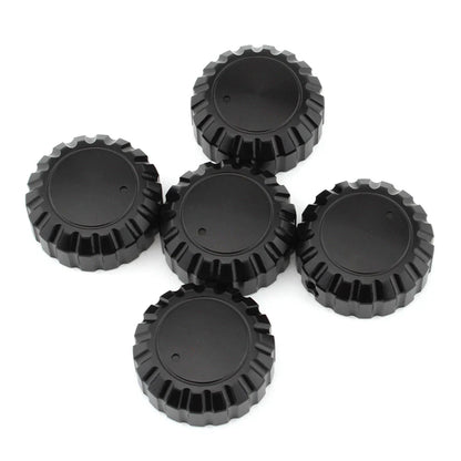 5Pcs Black Aluminum Radio Knobs for Honda GL1500 Goldwing (1988-2000)