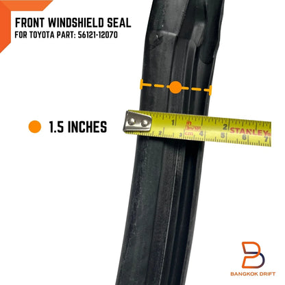 Front Windshield Weatherstrip Seal for Toyota Corolla (1970-1974)