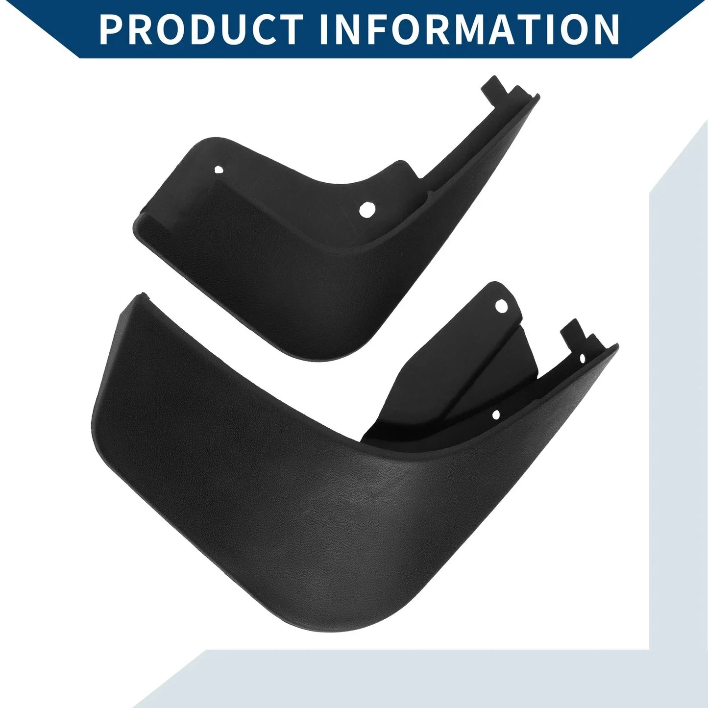Mud Flaps Splash Guards Set for Mercedes-Benz Smart 4 Door (2016-2021)