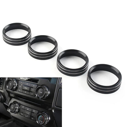 Air Conditioner Switch Button Ring Trim for Ford F150 XLT (2015-2020)