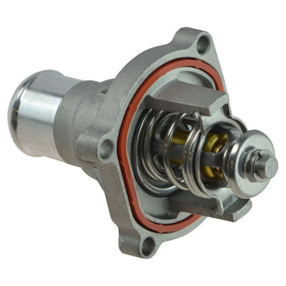Engine Coolant Thermostat Assembly for Chevy Aveo Cruze Sonic (2004-2019)