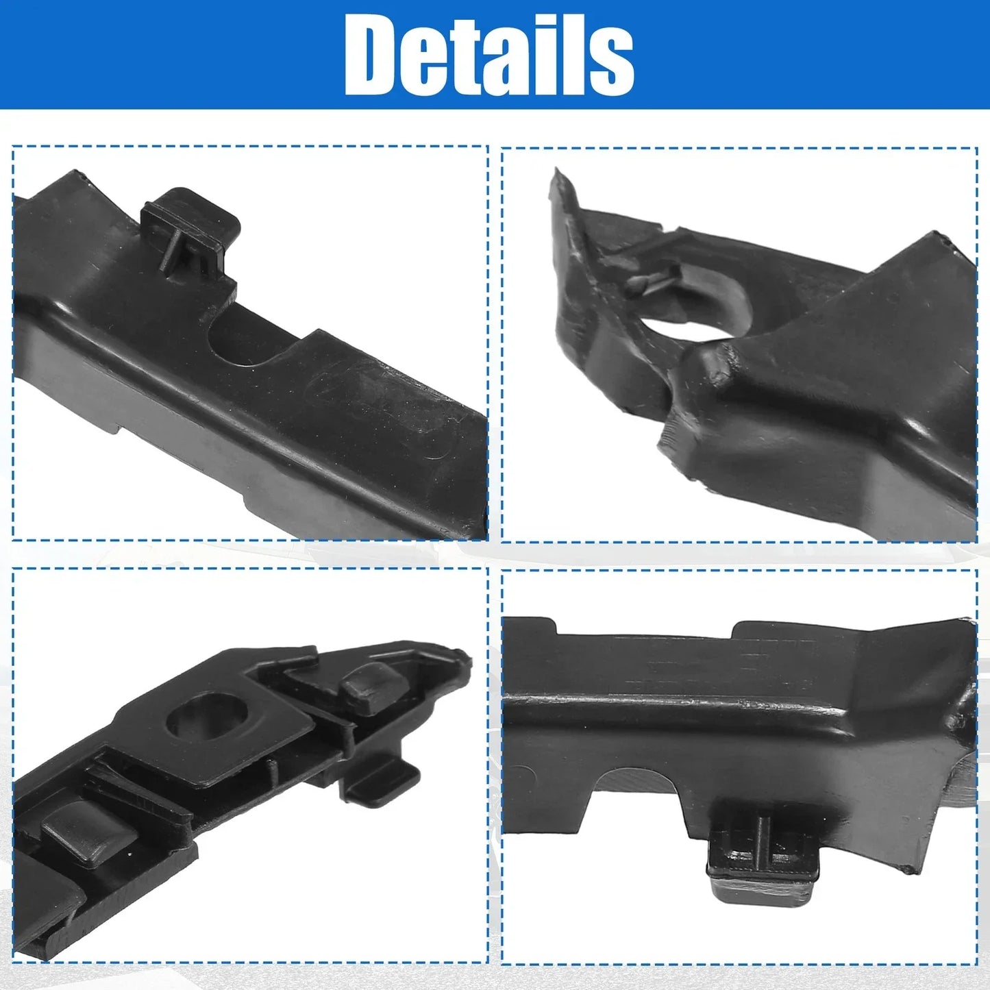 Front Right Upper Bumper Cover Inner Support Bracket for Mercedes C43 AMG