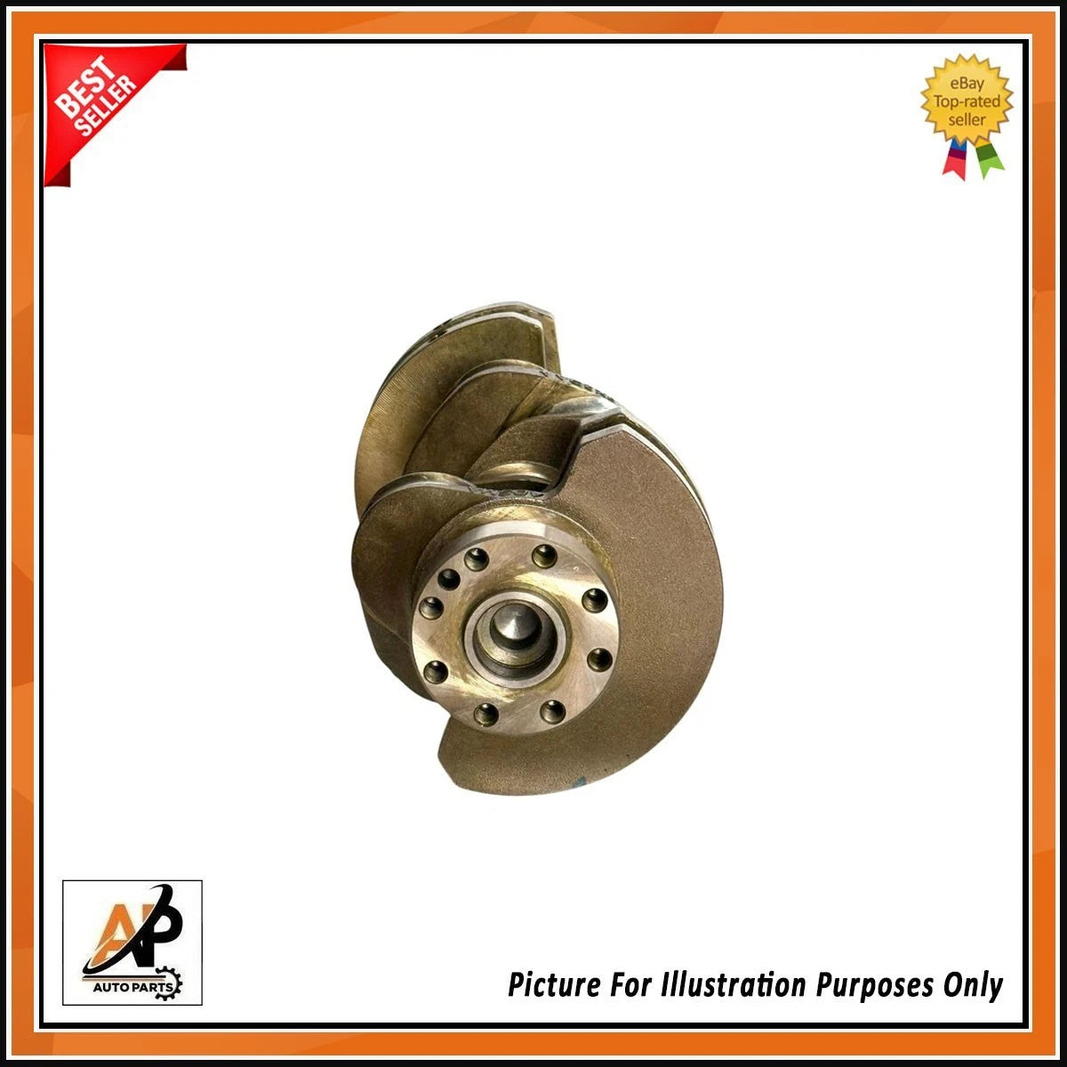 Crankshaft for Jaguar Land Rover 3.0 TDV6 306DT Diesel Engine (2009–2019)