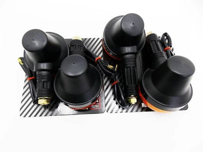 4 x Front Rear Turn Signal Indicator Blinker Assembly for Suzuki DR250S (81-88)