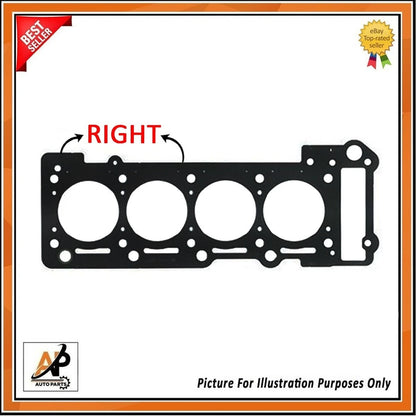 Head Gasket Replacement Left Right for Mercedes OM628 Diesel (1998–2005)