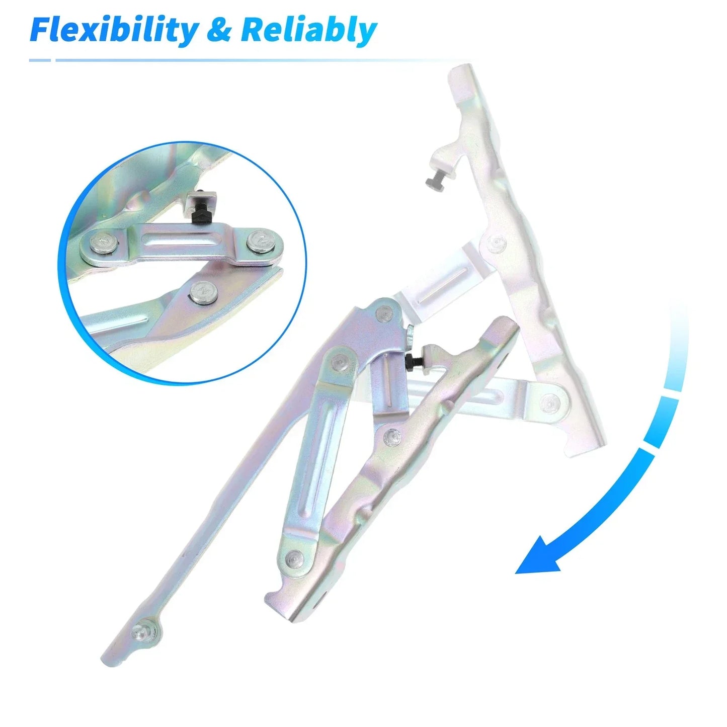 Hood Hinge for Hyundai Sonata 2020-2025 (2 x LH RH)