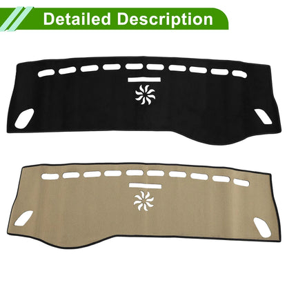 Dashboard Cover Mat for Mercedes A-Class 2013-2017 Sun Protector Black