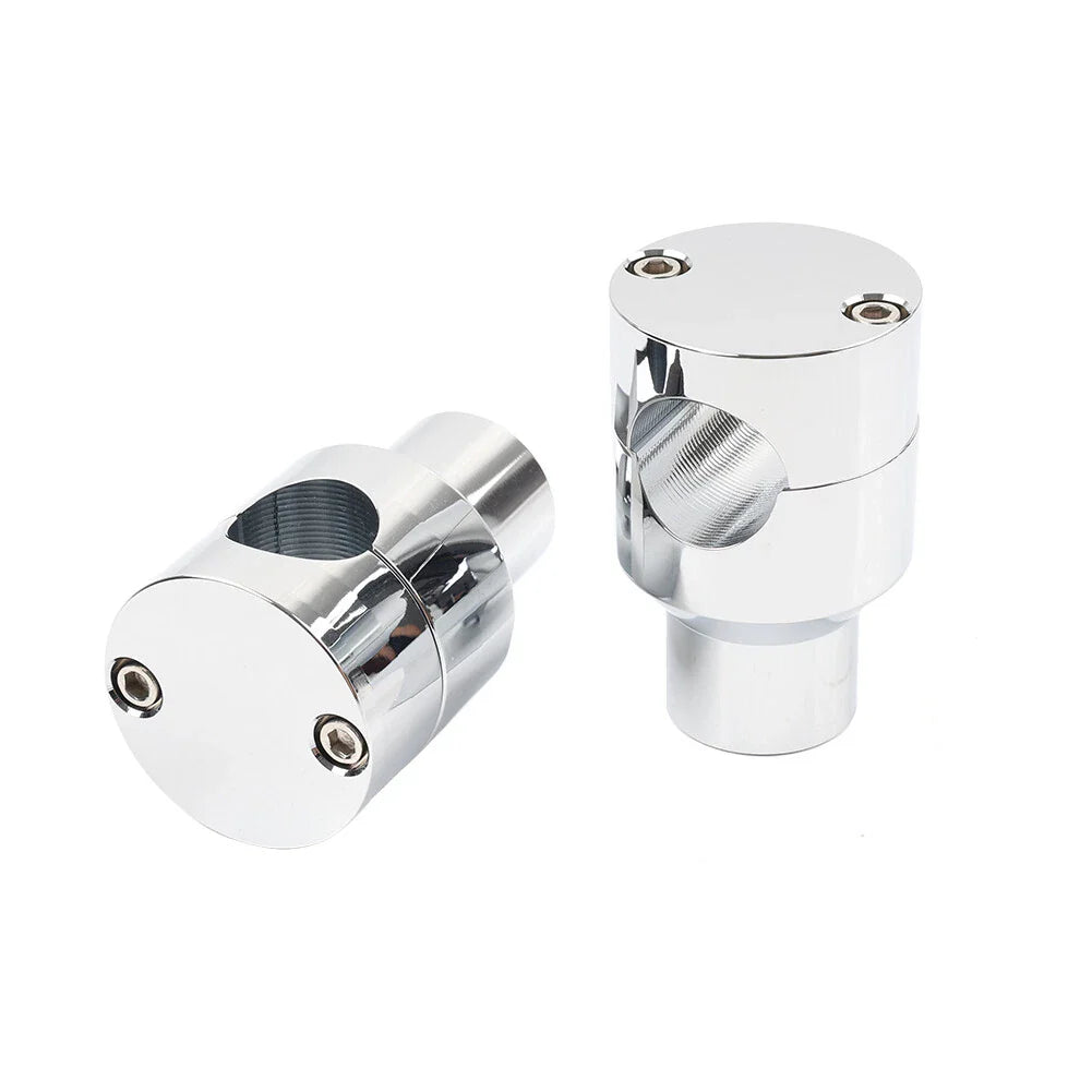 22mm Handlebar Riser Clamp Mount for Harley & Honda