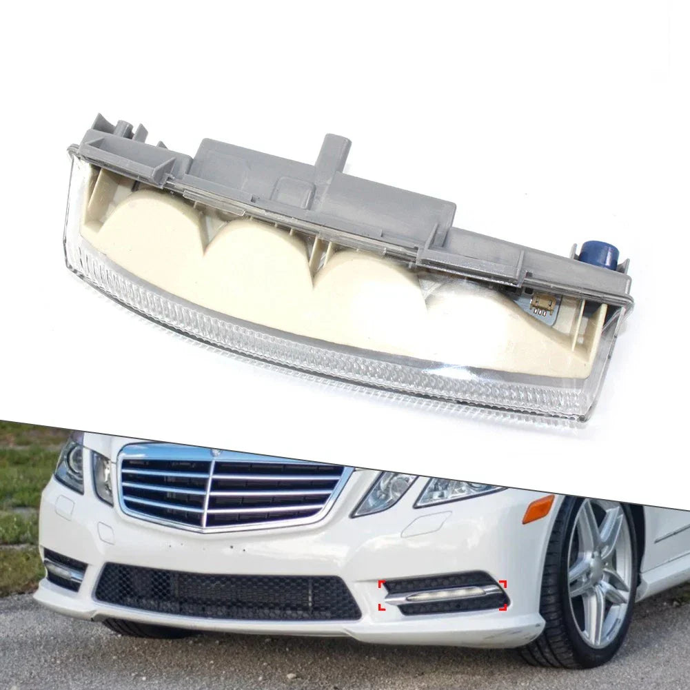 Daytime Running Fog Lights for Benz C E SLK Class W204 S204 C204 W212 C207 (2007-2015)