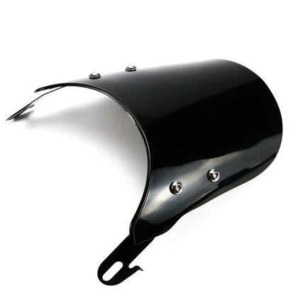 5"-7" Smoke Round Headlight Windshield for Honda Motorcycle