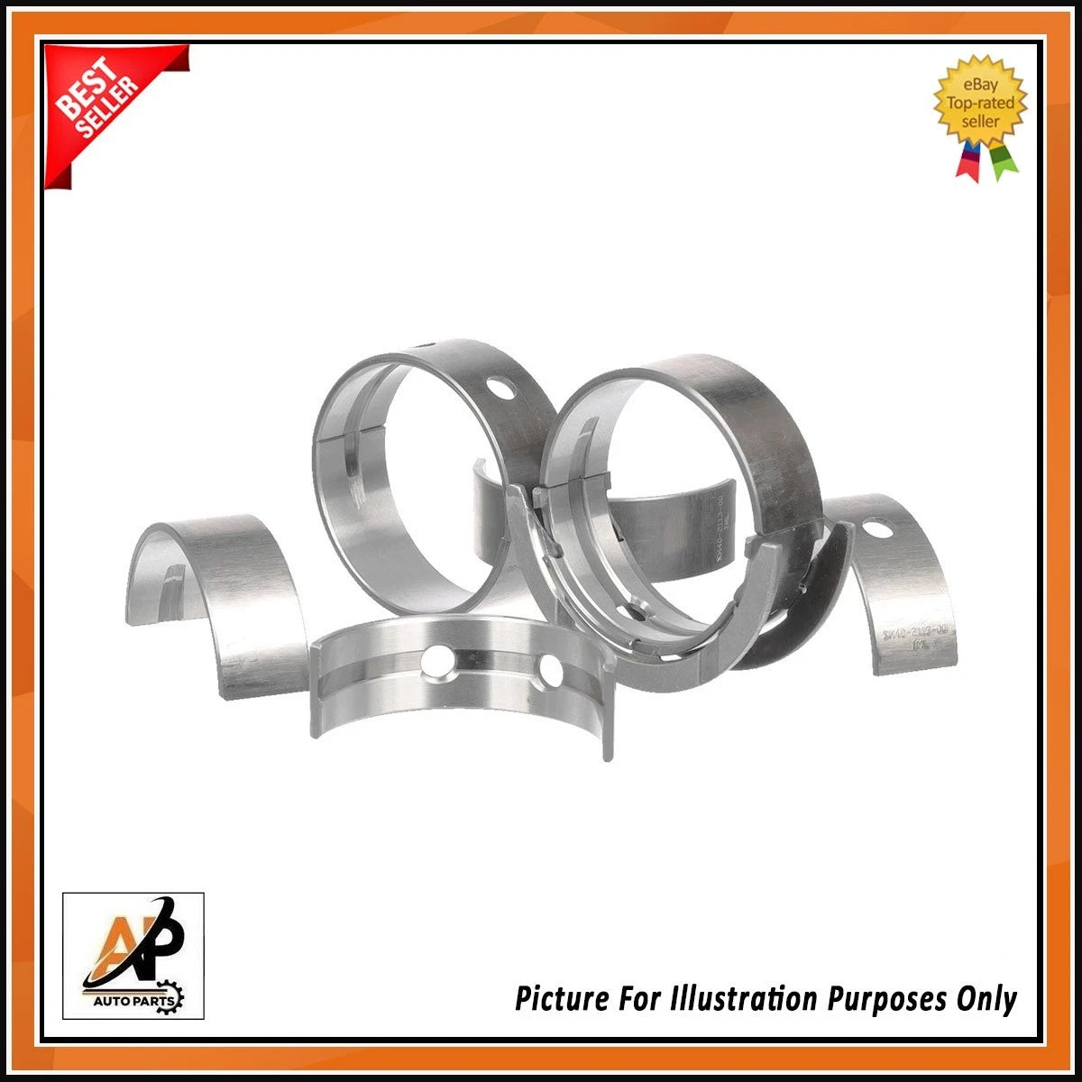Engine Bearings Set Main and Big End Replacement for Ford 1.0 EcoBoost (2010–2020)