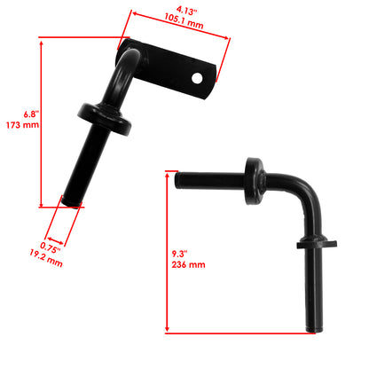 Caltric Spindle Arm Set Replacement for Simplicity Regent S Tractor (2005–2007)